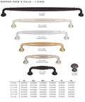 Top Knobs Grace Collection Barrow Pull 7-9/16 Inch Honey Bronze Cabinet Hardware For Kitchen Cabinets Drawers Doors Dresser