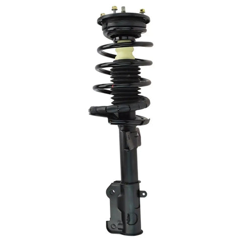 Complete 14 Piece Front Steering And Suspension Kit With Control Arms Tie Rods Struts And Wheel Bearings For Ford Mustang Base Model Pre August 2009 strut assembly with coil spring and mount.