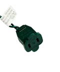 Green connector for Make Your Holiday Lit With A 35 Count Clear Extra Bright Mini Christmas Lights Set, Eight And A Half Foot Length