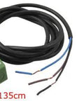 Inductive Proximity Switch SN04 NPN NO Sensor with cables and screws, 4mm sensing, 10-30V DC, for industrial automation