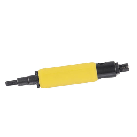 Electric Drill Rivet Removal Tool Kit For 1/8 To 1/4 Inch Blind Rivets Alloy Steel Yellow Body Pro Grade Precision Extraction