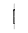 Built Like A Tank Stub And Stub Turnbuckle 316 Stainless Steel Marine Tensioner with 20.25IN travel and heavy duty design.