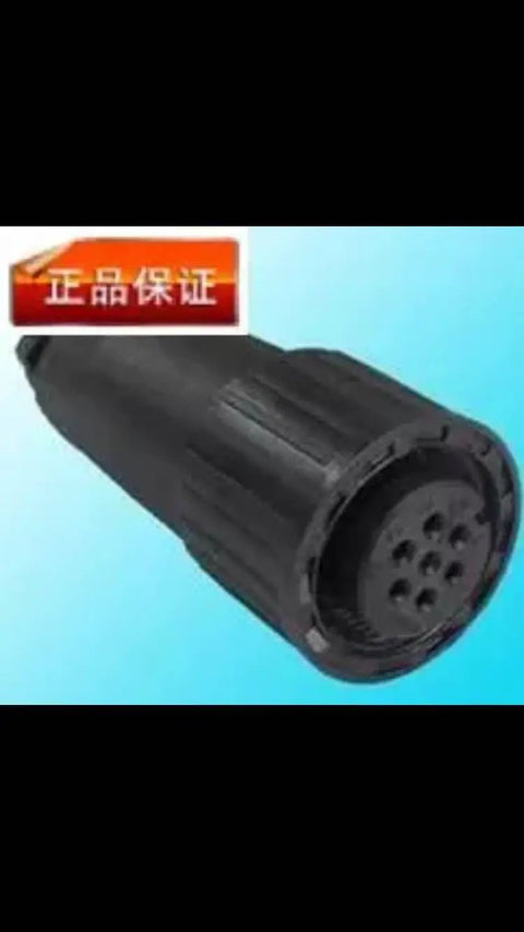 Heavy Duty 7 Pin Aviation Plug Connector For Hydraulic And Proportional Valves Industrial Grade J12 7A Interface straight view