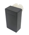 Black CDI Box Ignition Control Module for GY6 50cc to 150cc Engines with 6 Pin Connector, durable spark timing upgrade.