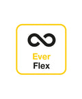 EverFlex logo symbolizing durability and flexibility in Flow 11.6 Mm Kernmantle Rope 35 M Green Low Stretch for Tree Care.
