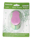 Packaging of Spring Action Five Eighth Inch Circle Paper Punch For Crafting with pink and green design.