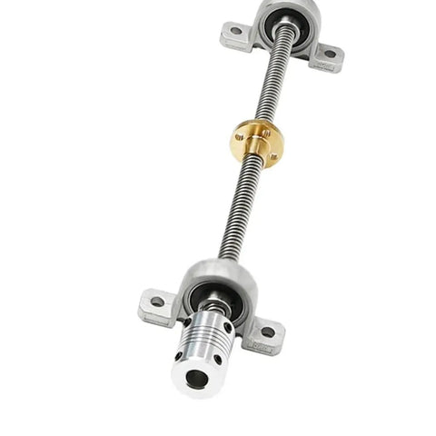 DIY Friendly 3D Printer Vertical Screw Rod Kit With T8 Lead Screw 2mm Pitch And 12mm 14mm Lead Options Stainless Steel Shaft 100 To 800mm