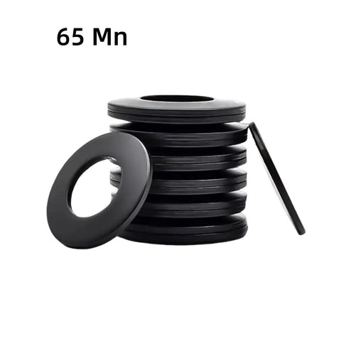 Beefy Conical Disc Spring Washers Set High Strength 65Mn Cup Washers For Heavy Duty Fastening, Conical Style Gaskets, Durable Metal Shims Pack In 5 And 10 Sizes, Easy Install And Non Slip Fit For Auto And Machinery, 65 Mn stacked washers