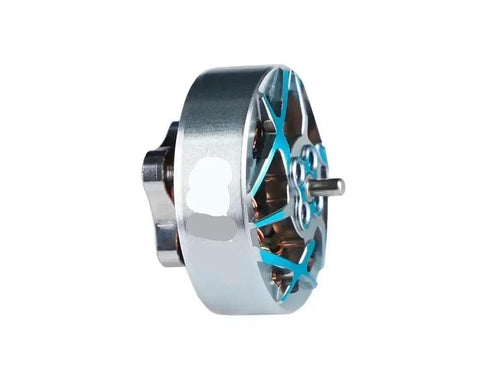 Beefy FPV Brushless Motor 1604 KV2850 6S Or KV3800 4S With 2mm Shaft For 3 Point 5 Inch Drones Sub 250g Freestyle Racing Quad Easy Install And Quick Swap For Fast Setup, side view