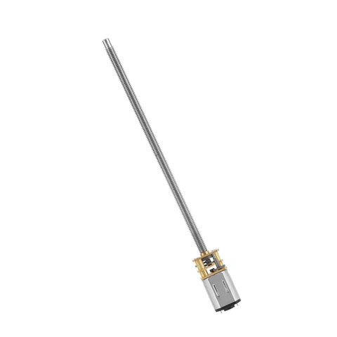Built Tight And Runs Smooth N20 Linear Actuator Plus DC Reduction Gear Motor 6V Or 12V Compatible with 100mm M4 threaded shaft.