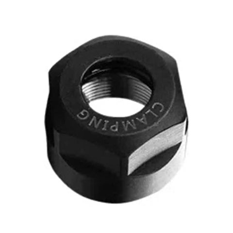 Check Out These Chuck Collet Nuts For Your Engraving Machine Or CNC Milling Cutter. High Precision ER8 11 16 20 25 Nuts, black steel.