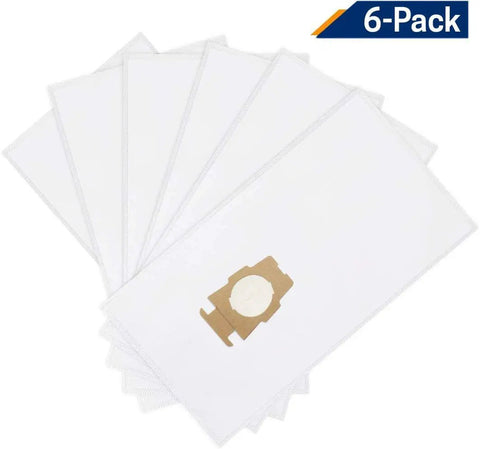 Allergen-Reducing HEPA Filter Bags Kit For F-Style And Twist-Style Vacuums 6-Pack OEM Replacement Part 204811