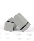 3 Piece Chord Stamp Toolkit For Ukulele And Guitar, Precision Marking Tool For Easy Chord Positions, Jam Ready Practice Charts, And Quick Memorization Across Multiple Instruments grey stamps