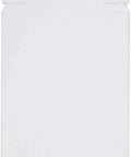 6x8 Inch Ultra Thick 450GSM Stay Flat Cardboard Mailers, 100 Pack White Shipping Envelope, front view