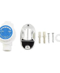 Water flow regulating valve and mounting accessories for Instant Tankless Electric Water Heater 3500W With Lcd Display Compact Quick Heat Shower Tap.