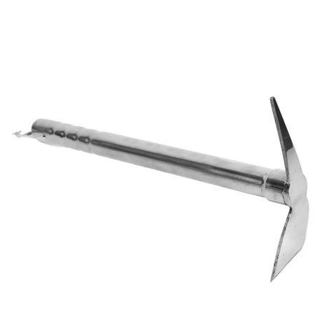 Small Stainless Steel Garden Hoe Double Use Tool For Planting And Weeding In The Yard Lightweight Durable And Easy To Swing