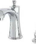 8 To 16 Inch Widespread Bathroom Faucet In Polished Chrome, Built To Last Solid Brass And ABS Construction, Traditional Style