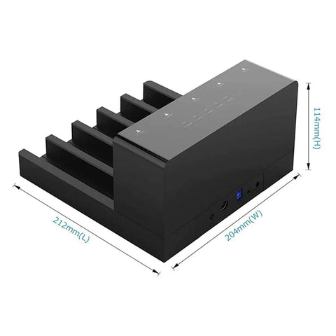 Usb 3.0 Hdd Docking Station And Sata Hard Drive Enclosure Case Featuring Tool Free Hot Swap Functionality For Up To Fifty Terabyte Storage Drives.
