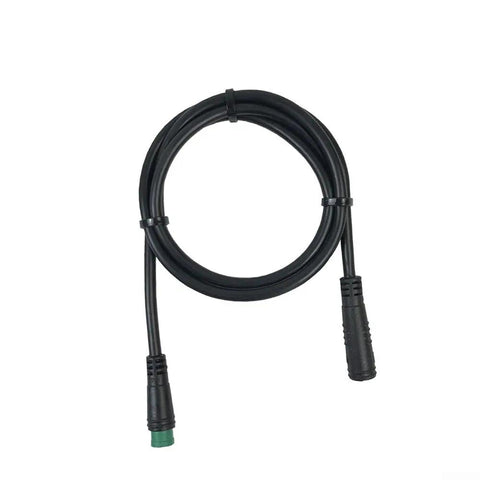 Up Your E-Bike Game With This Smooth 80Cm Waterproof 5-Pin Display Extension Cable That Nabs Perfect Compatibility For Kt And Bafang Systems To Upgrade Your Ride Seamlessly Without Cutting Wires black 80cm 5-pin e-bike display extension cable