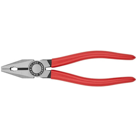 Cobra Pliers Set 4 Piece Including Combination Cutter And Needle Nose Pliers, Heavy Duty Forged Tools With Plastic Coated Handles