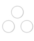 Three washers from the Bike Crank Washer Set With 18 Sizes Diameters 24mm 29mm 30mm And Thicknesses 0.1 0.2 0.3 1 2 3mm
