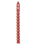 Red Shot.27 Powder Actuated Fastener Cartridges Set Of Six For Beefed-Up Construction Jobs displayed in a straight strip