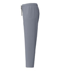 Women Housekeeping Uniforms And Nursing Scrub Sets With Utility Pockets Breathable V Neck Zipper Tops Paired With Comfy Drawstring Joggers in grey