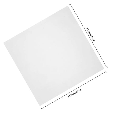 50 Sheets White Solid Color Folding Tissue Paper for Flower Wrapping and Florist Packaging, DIY Crafting, Gift Wrap, 30 cm size display