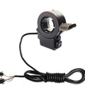Thumb Throttle For Ebike Left Or Right Hand 5 Pin Electric Bicycle Accelerator With 0.8V 4.2V Output PC ABS Replacement Part RoHS Certified