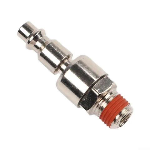 Rotary Union Air Connector For Pneumatic Systems With One Quarter NPT Adapter Nickel Plated Iron 55mm Length Built Tough Industrial Grade Easy Install Universal Fit For Pneumatic Fittings, 55mm
