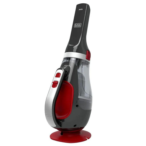 Dustbuster 12V Car Handheld Vacuum With Extra Long Nozzle And Crevice Tool Flexible Hose Sucks Up Crumbs From Between Seats Brush