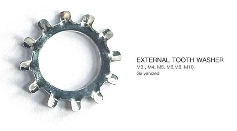 External tooth washer from Lock Washer Kit With 720 Pieces External And Internal Star And Split Washers Metric 6mm 8mm 10mm And SAE 1/4In 5/16In 3/8In For Auto And DIY Projects Durable Alloy Zinc Finish For Long Life And Easy Install In Auto And Home Repairs