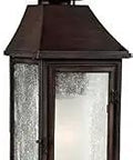 One Light Outdoor Wall Sconce In Transitional Style 19.13 Inches Tall By 7.38 Inches Wide E26 Socket 75 Watt Max in copper finish