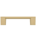 Front view of Armadale Collection Champagne Bronze Modern Rectangular Cabinet And Drawer Pull Handle Center To Center 96 mm for kitchen.