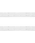 Two Pack Bottom Mount Drawer Slides Plastic Quiet Glide Set For Kitchen Cabinets And Bathroom Vanities DIY Friendly
