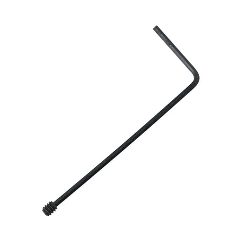 Hex key wrench with Twenty Five Piece 4-40 X 1/8 Inch Stainless Steel Allen Head Socket Set Screws Cup Point Black Oxide Finish.