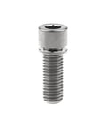 Single Ride Ready Titanium M7 Bolt With Washer 25mm Socket Cap Head, 6Al4V Titanium Alloy Grade 5, for Bike Parts Pack of 5
