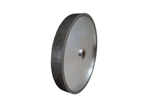 8 Inch By 1 Inch CBN Grinding Wheel 600 Grit With Five Eighths Inch Arbor For Ferrous Metals sharpens gouges and chisels