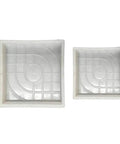 Square DIY Paving Mold For Concrete Bricks And Stone Slabs, 2 size options, reusable for realistic brick look in gardens and driveways.