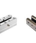 Aluminum Block Linear Motion Ball Bearing Slide Kit For SBR Linear Guide Rails, 2 Piece Set Including SBR16LUU and SBR20LUU blocks