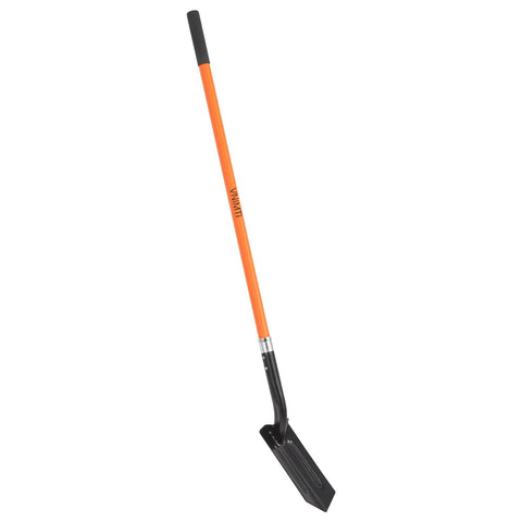 Heavy Duty Trench Shovel For Digging With A 4 Inch Steel Blade And Fiberglass Handle 56 Inch Long Digging Tool For Ditches Landscaping