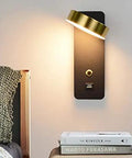 Smooth Led Wall Sconce With Hassle Free Switch And Quick Usb Port Cast From Tough Iron Packs A Slick Matte Black Look And Reliable 4000k Glow.