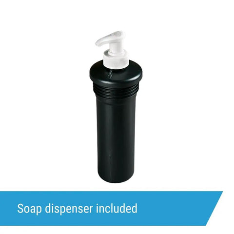 Road Ready Heavy Duty Portable Hand Washing Station Featuring A Roomy 6.6 Gallon Water Tank And No Fuss Soap Dispenser for outdoor use.