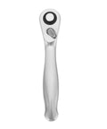 Quarter Inch Ratchet Socket Wrench With Quick Grip For Easy Bolt Fastening And Smooth Auto Repair Work This Nifty Spanner Yields Heavy Duty Torque Plus Slim Fit ideal for tight spaces.