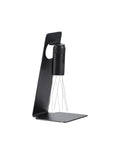 Professional Game Changing Coffee Distribution Tool With Magnetic Stand And Adjustable Wdt Needle Barista Coffee Stirrer For Espresso Smooth Pulls Plus Dead On Shots, black metal base with needle holder.