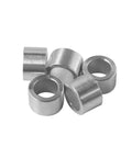 Aluminum Spacer 3/4 In Outer Diameter, 1/2 In Inner Diameter, Round Unthreaded Standoff Bushing, Plain Finish, 5 Pack