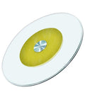 Clear view of Tempered Glass Lazy Susan Turntable For Dining Tables, 20 Inch Swivel Serving Tray With 360 Degree Rotation
