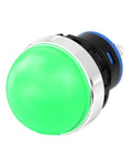 Heavy Duty Industrial LED Indicator Lamp 24V Green Continuous Light Switch IP65 Waterproof And Dustproof Warning Signal Light For Workshop Gear Control Panels And Charging Stations