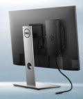 Rock Solid Dual Usb C Laptop Docking Station Slick Power Data Hub Plug And Play Setup Built For Smooth Daily Workflows Total Hassle Free Connectivity on a Dell monitor.