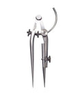 Carpenter Dividers With Tempered Forged Steel Legs For Accurate Marking 6 Inch Capacity Adjustable And Quadrant Nut For Precise Drafting